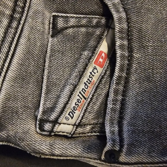 Vintage Diesel Denim, Larkee, Faded Black, 32Wx32L - Picture 3 of 8